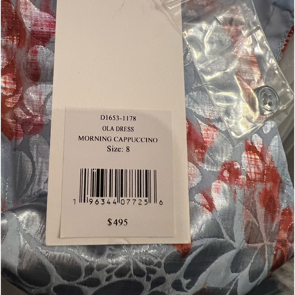 🔥🔥NWT Floral  LoveShackFancy OLA DRESS
MORNING CAPPUCCINO
Size: 12 - Picture 12 of 13